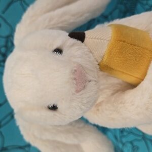 RETIRED NWT Jellycat Bashful Bunny With Pencil